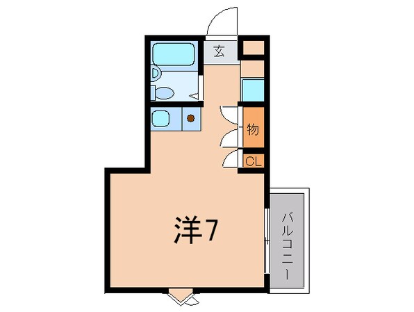 ハママンションの物件間取画像